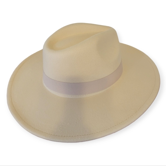 Women's Wool Felt Panama Hat - Picture 2 of 6